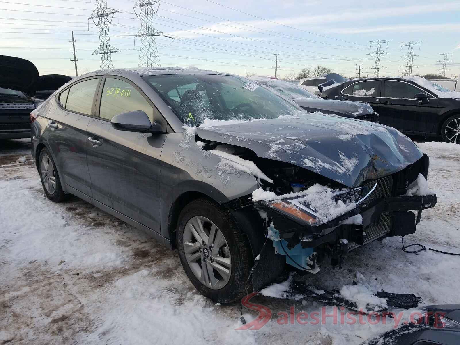 KMHD84LF1KU848803 2019 HYUNDAI ELANTRA