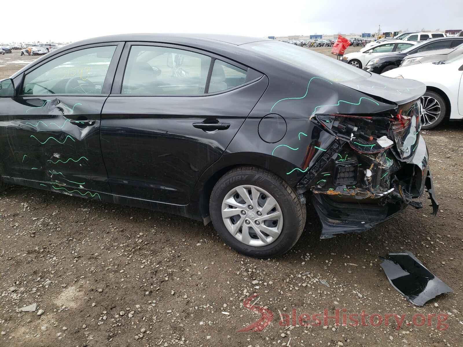 KMHD74LF3KU791460 2019 HYUNDAI ELANTRA