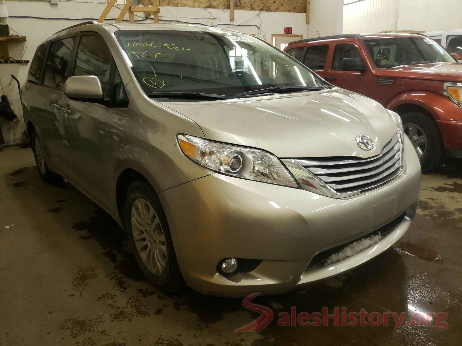 5TDYZ3DC9HS803526 2017 TOYOTA SIENNA