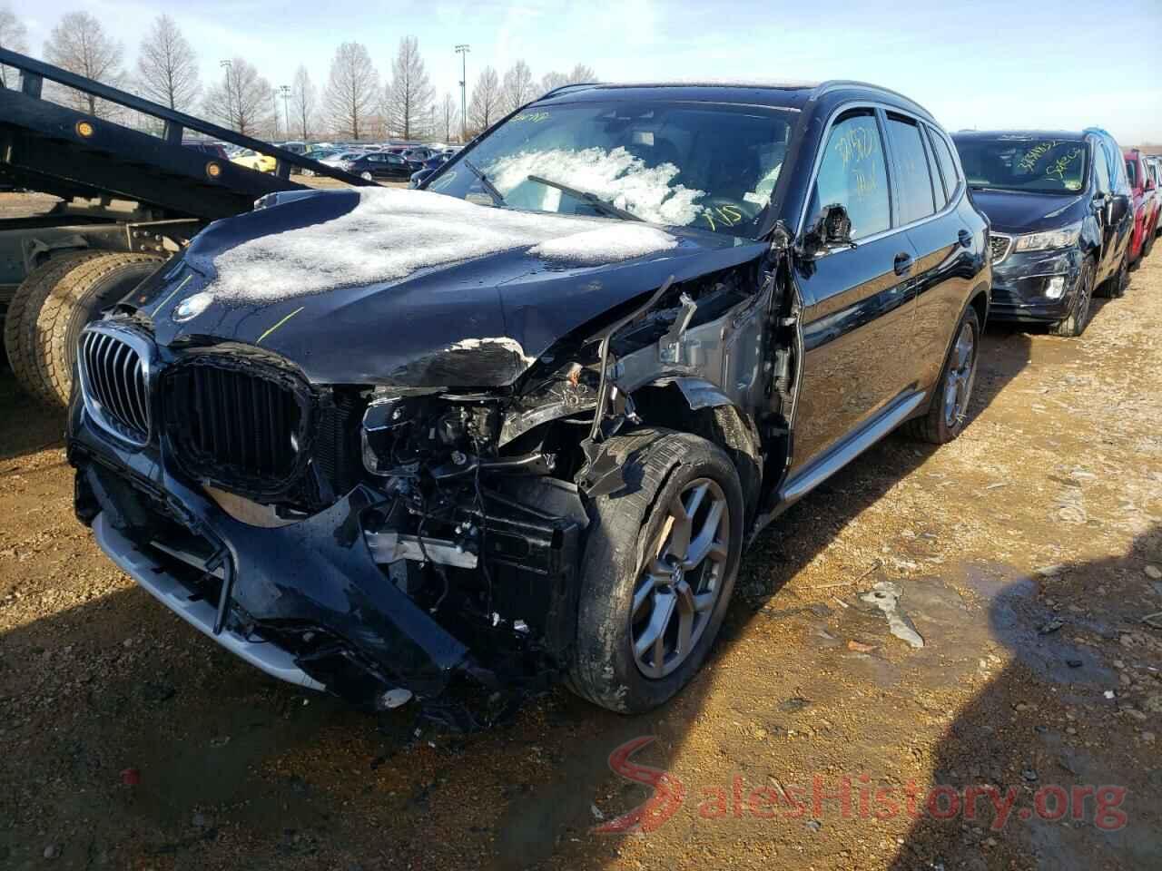 5UXTY5C05L9B41503 2020 BMW X3