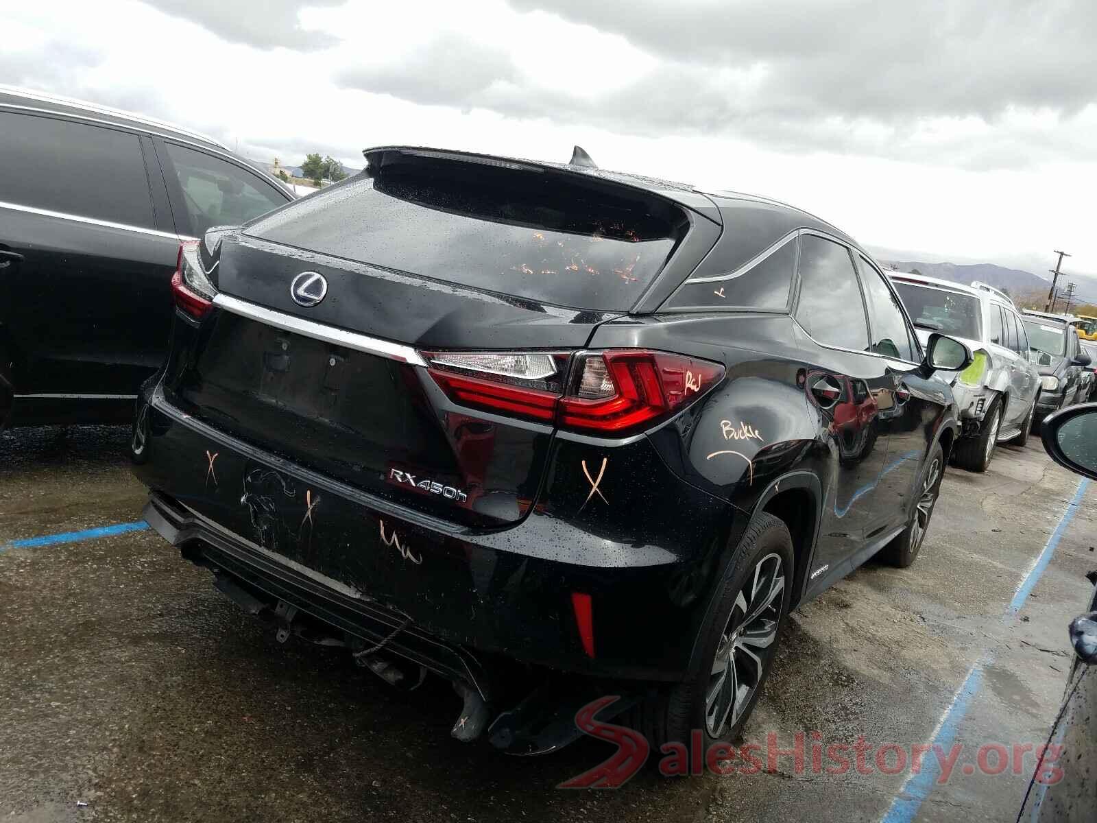 2T2BGMCA7HC019111 2017 LEXUS RX450