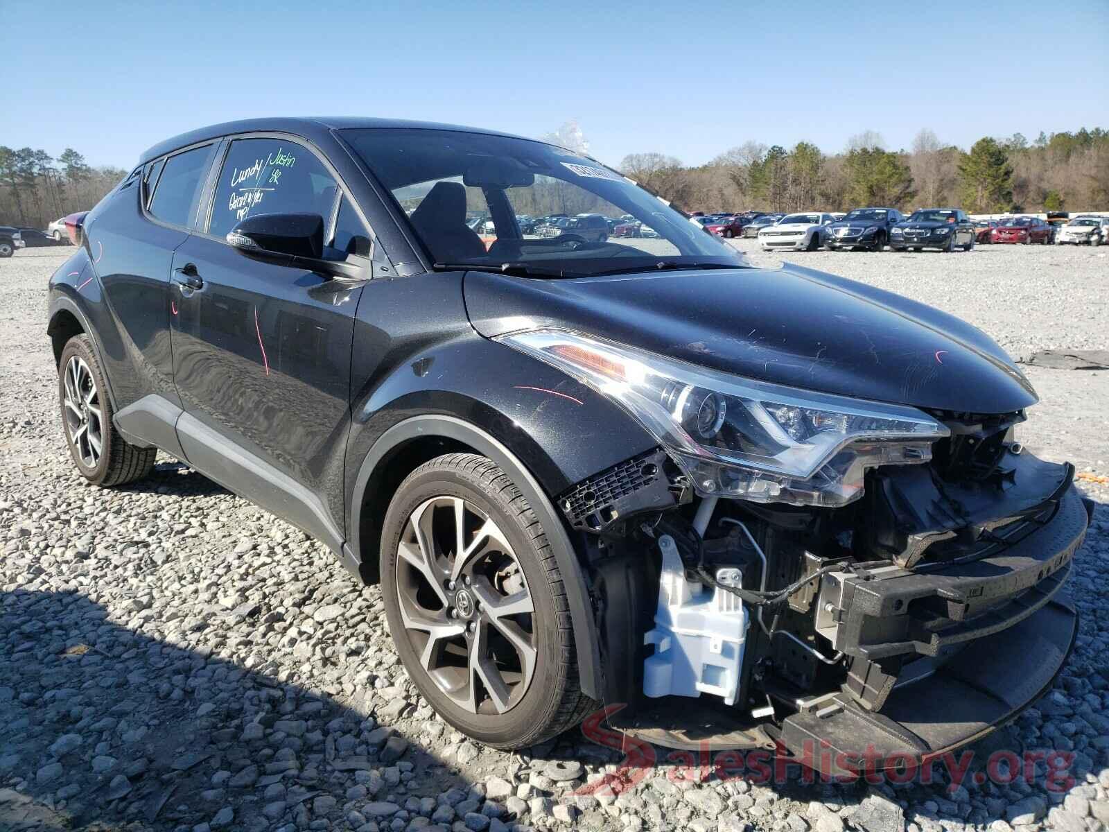 NMTKHMBX2JR009119 2018 TOYOTA C-HR