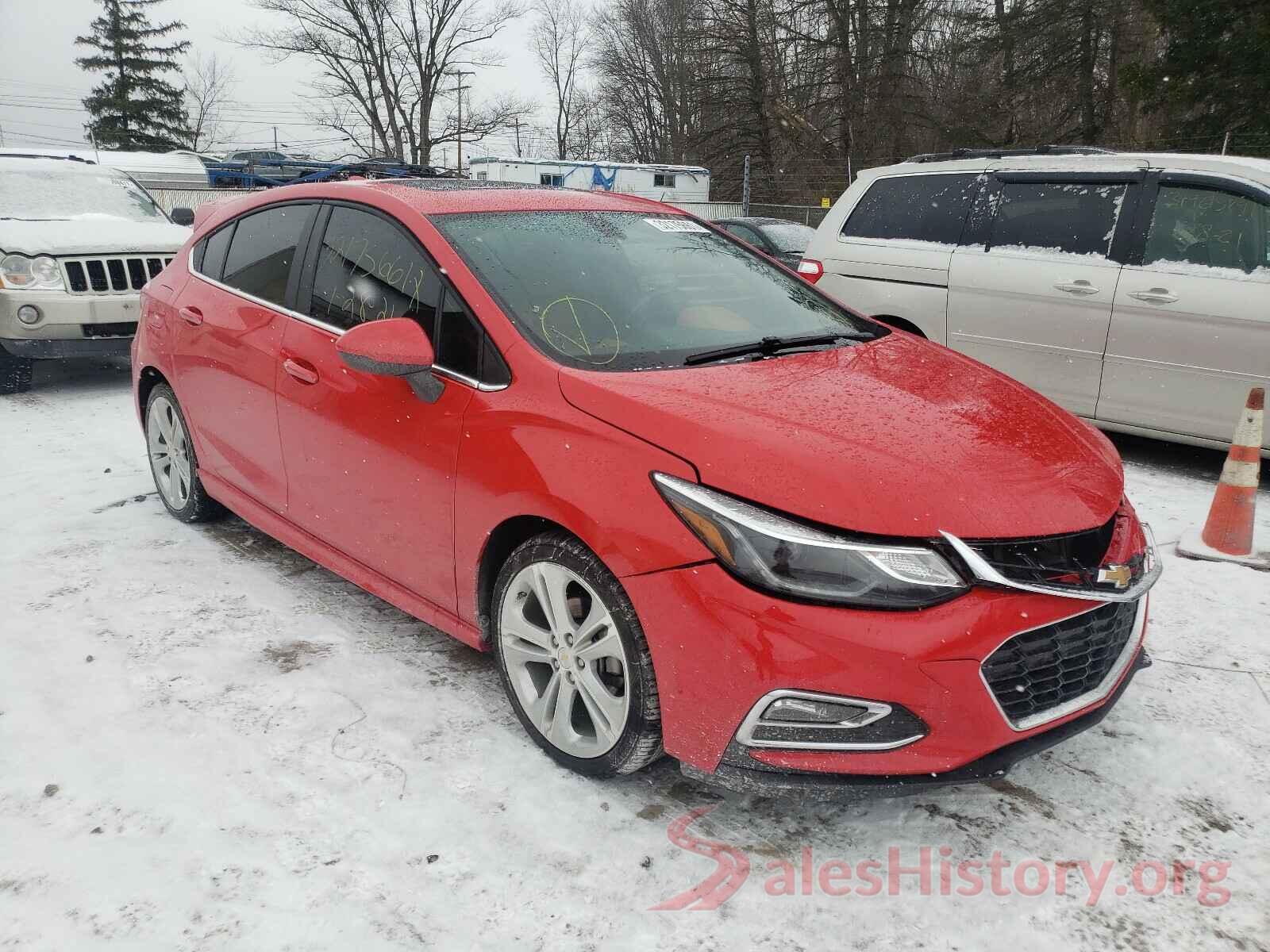 3G1BH6SE1JS508087 2018 CHEVROLET CRUZE