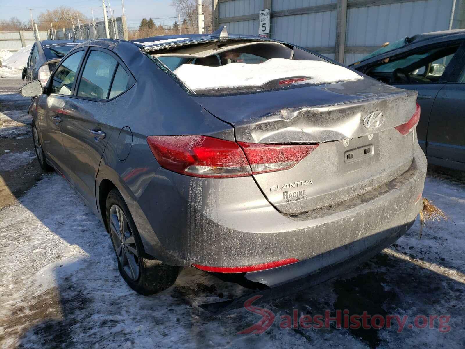 5NPD84LF7JH353342 2018 HYUNDAI ELANTRA