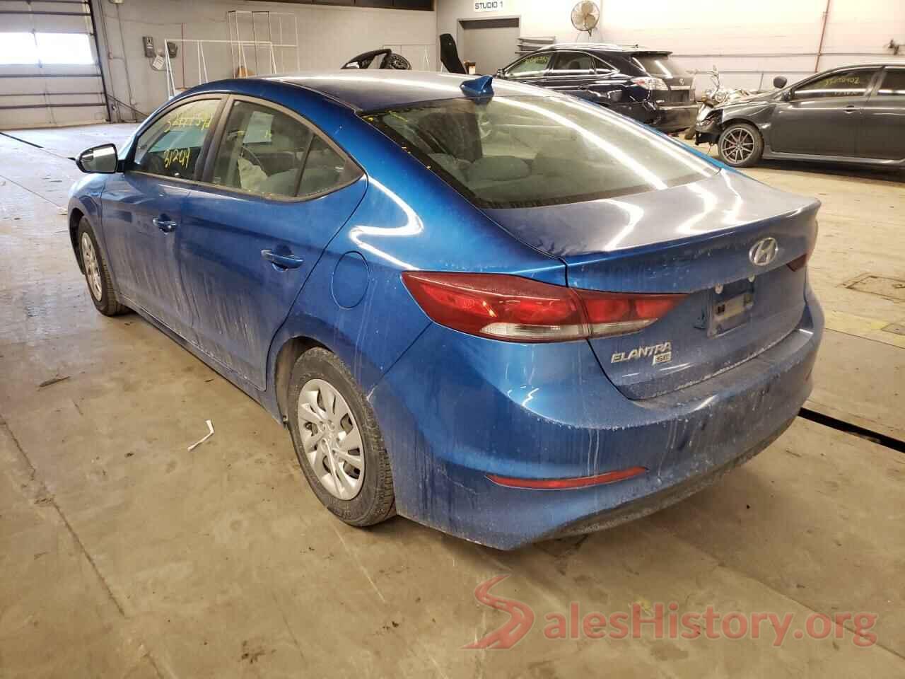 KMHD74LF1HU123116 2017 HYUNDAI ELANTRA