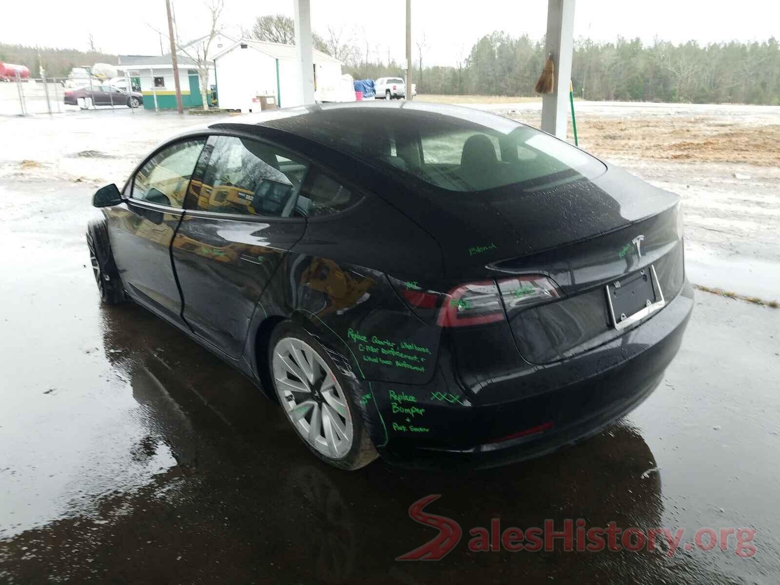 5YJ3E1EA3MF856597 2021 TESLA MODEL 3