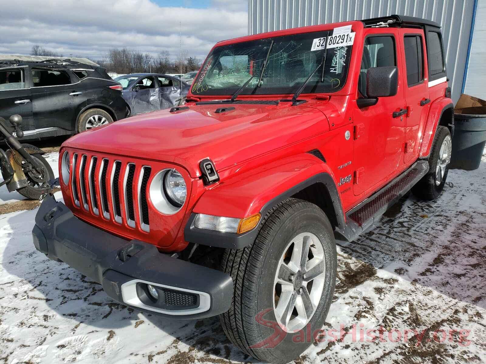 1C4HJXEN6LW267917 2020 JEEP WRANGLER