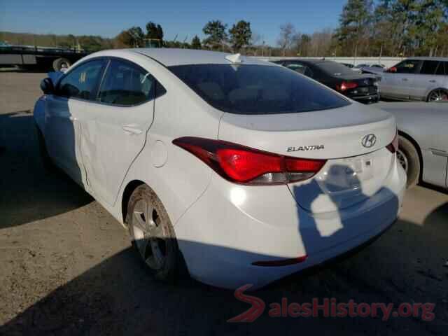 5NPDH4AE3GH687533 2016 HYUNDAI ELANTRA