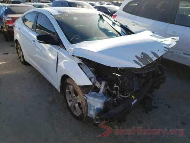 5NPDH4AE3GH687533 2016 HYUNDAI ELANTRA