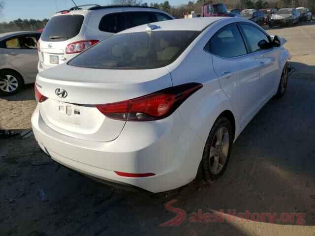 5NPDH4AE3GH687533 2016 HYUNDAI ELANTRA