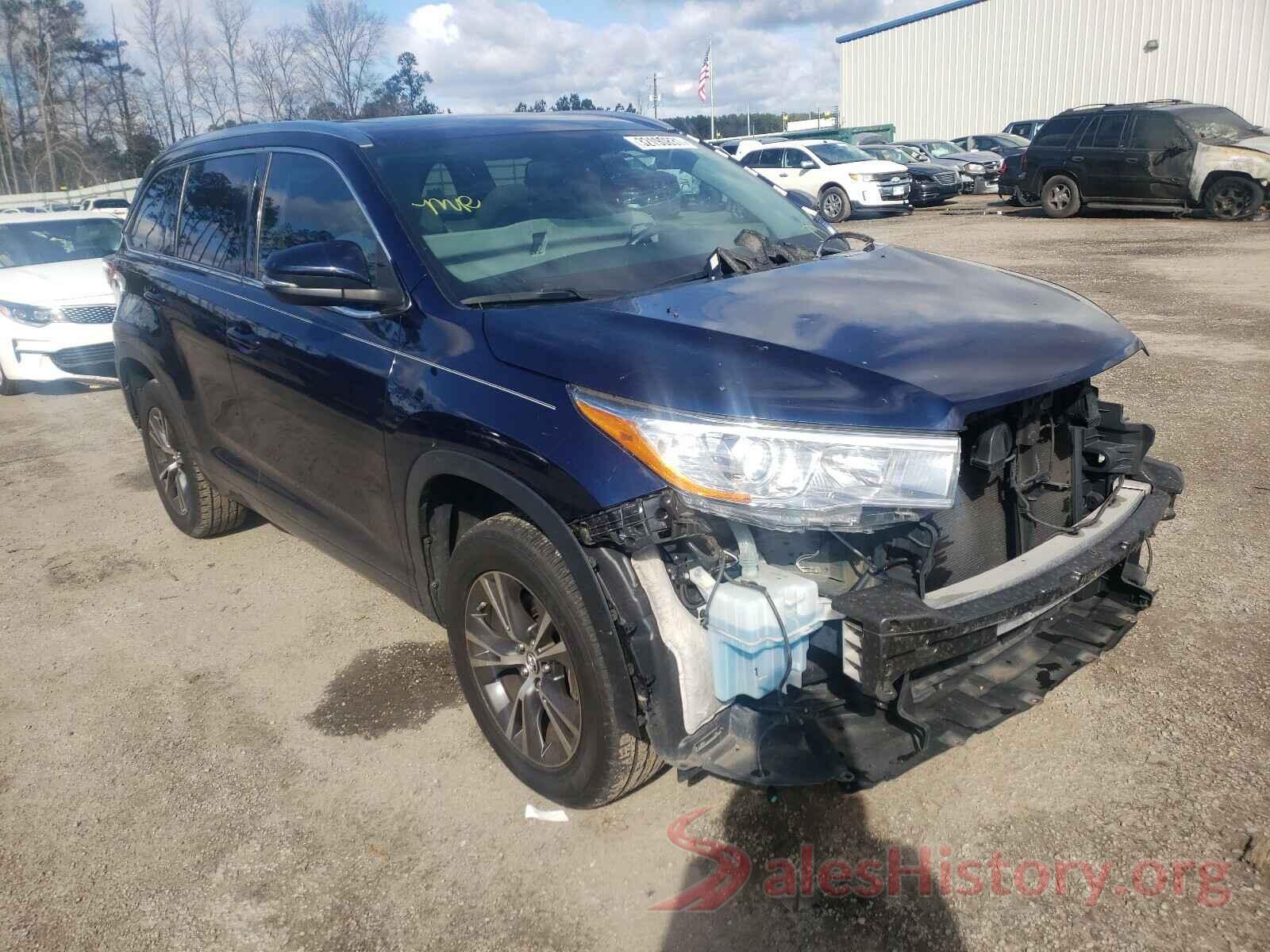 5TDKKRFH9GS180719 2016 TOYOTA HIGHLANDER