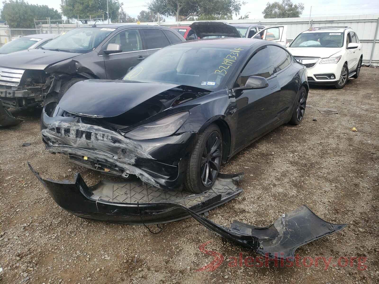 5YJ3E1EA1JF011923 2018 TESLA MODEL 3