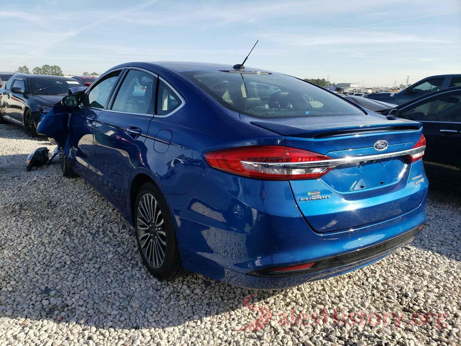 3FA6P0RU2JR181881 2018 FORD FUSION