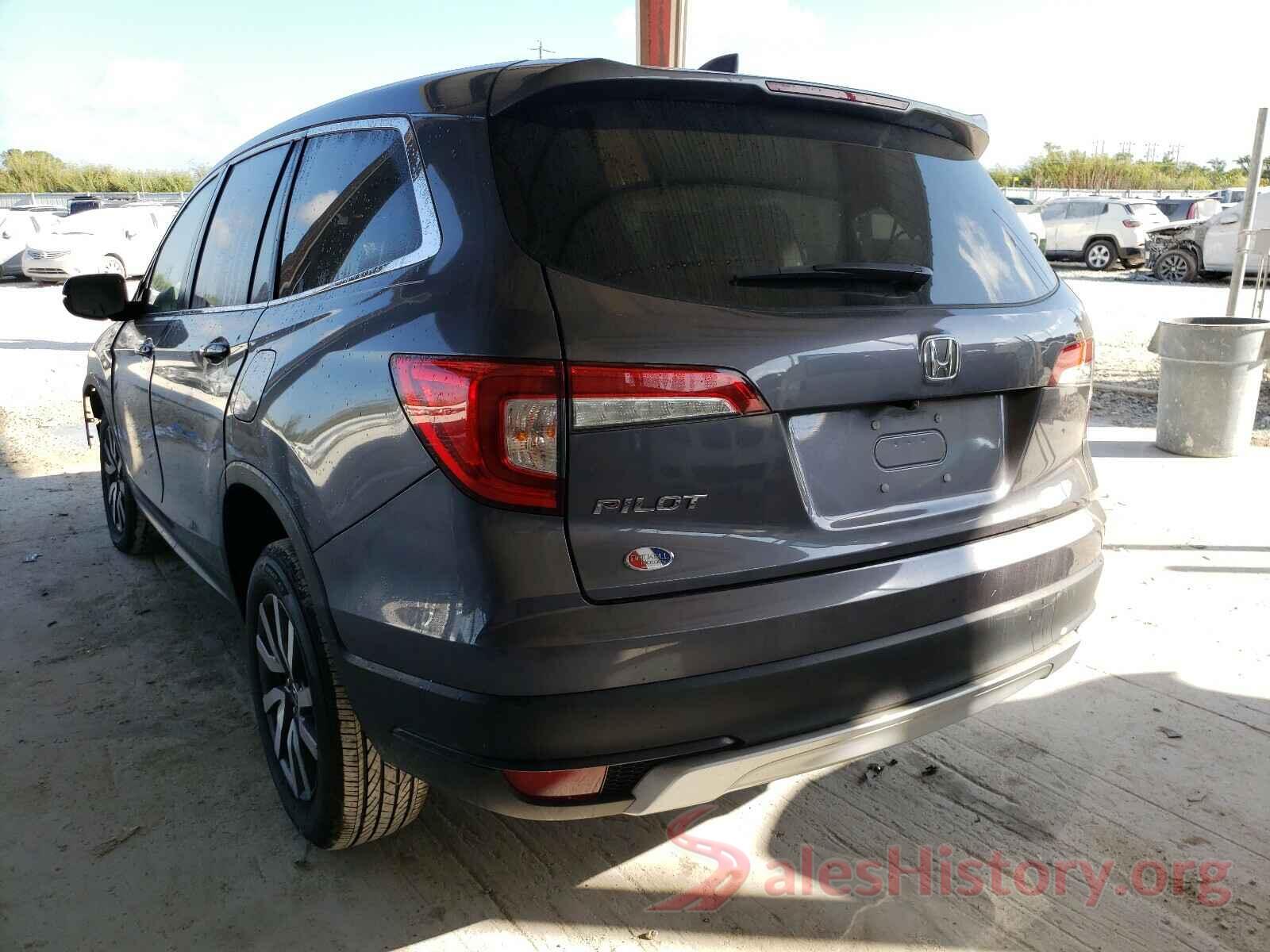 5FNYF5H56KB031384 2019 HONDA PILOT