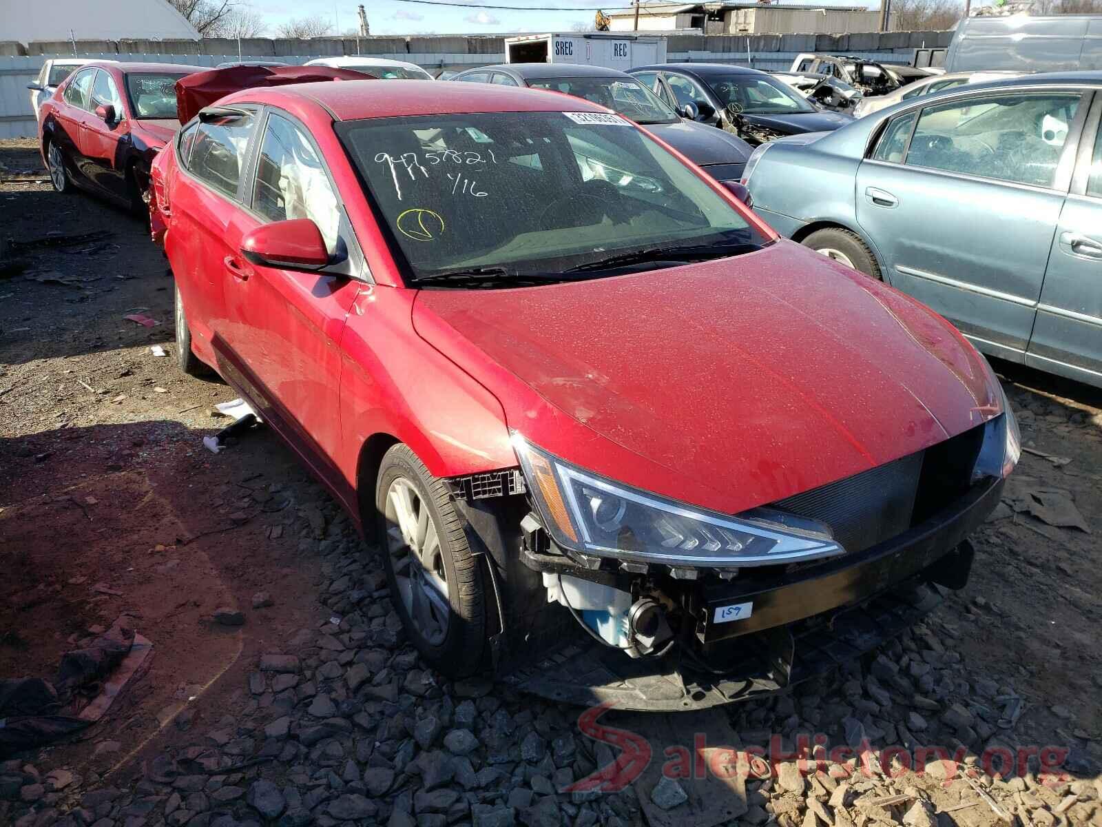 5NPD84LF5LH583884 2020 HYUNDAI ELANTRA