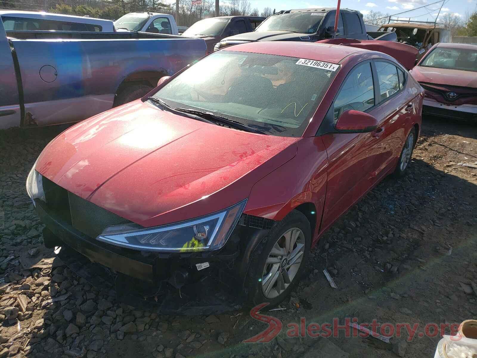 5NPD84LF5LH583884 2020 HYUNDAI ELANTRA