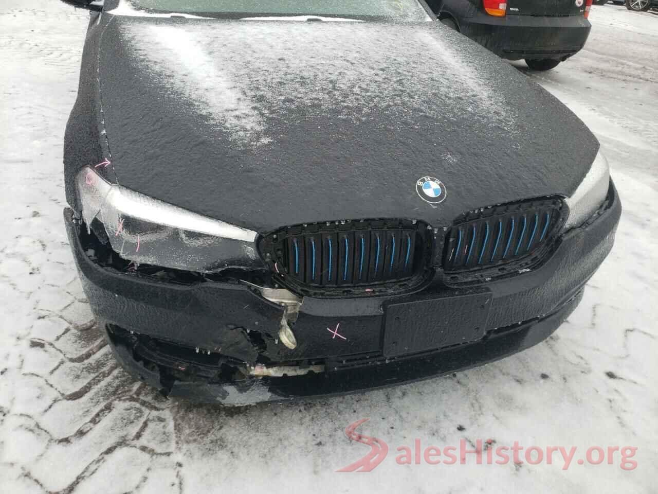 WBAJB1C50KB376455 2019 BMW 5 SERIES