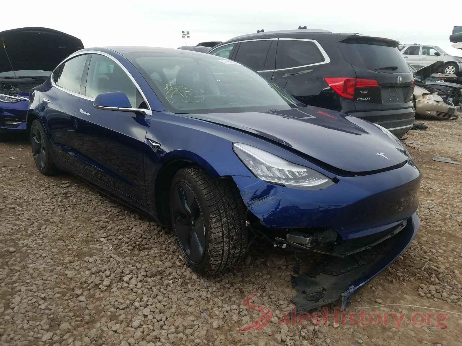 5YJ3E1EA2KF309236 2019 TESLA MODEL 3