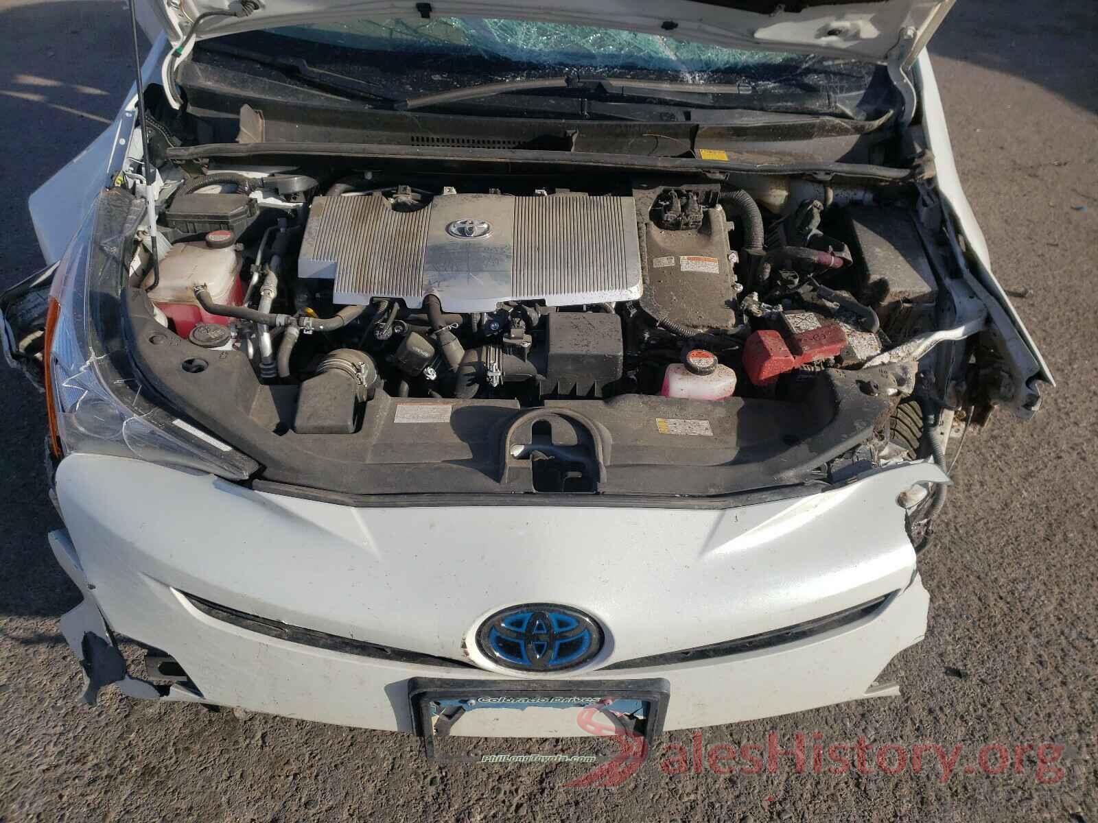 JTDKARFU4G3515810 2016 TOYOTA PRIUS