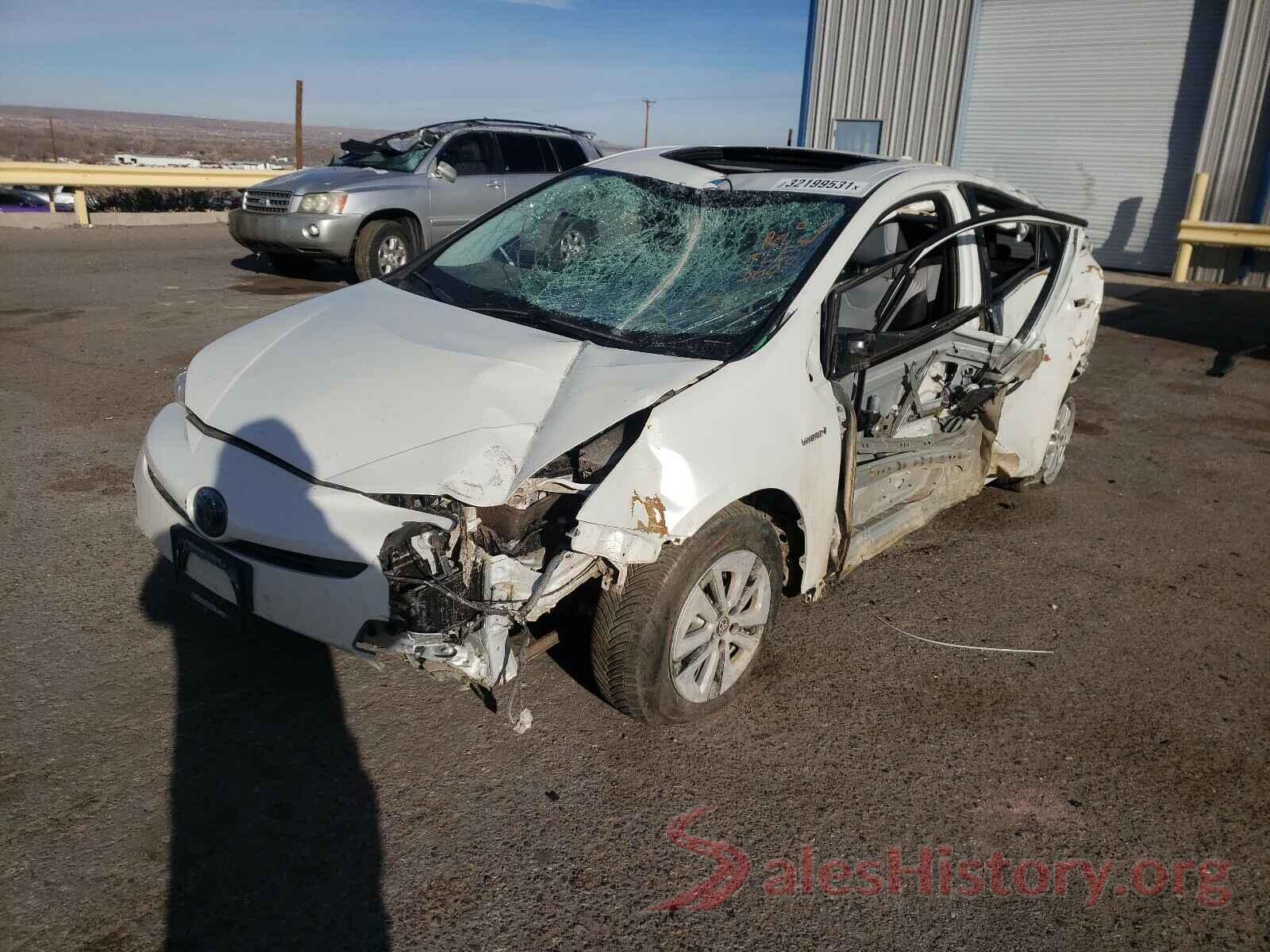 JTDKARFU4G3515810 2016 TOYOTA PRIUS