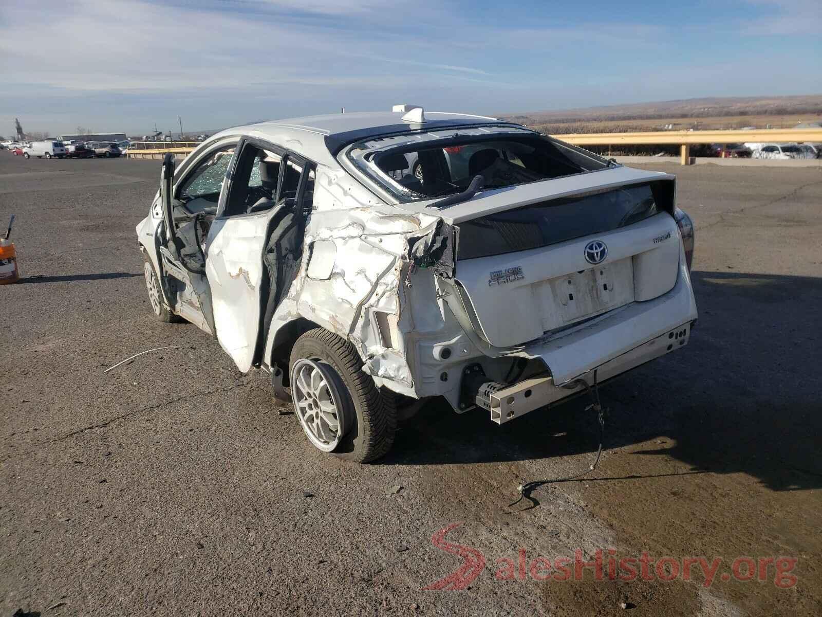 JTDKARFU4G3515810 2016 TOYOTA PRIUS