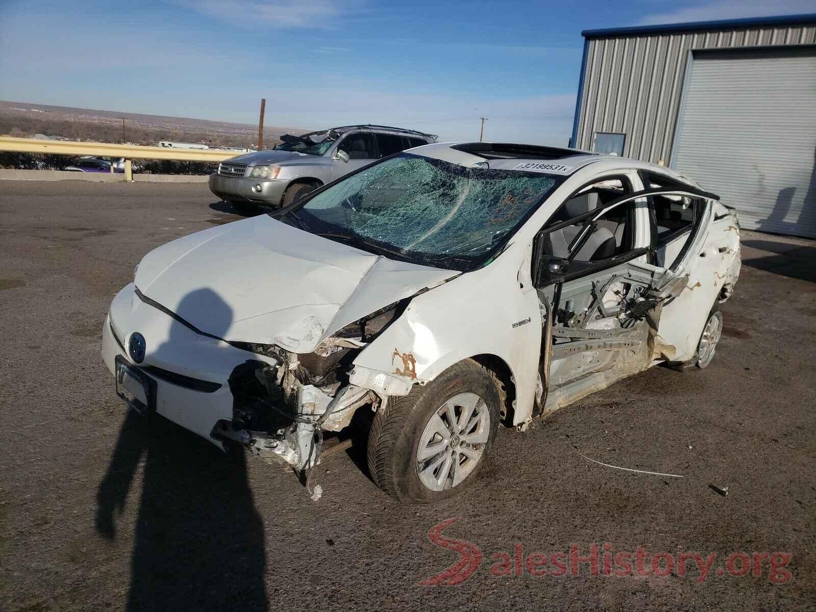 JTDKARFU4G3515810 2016 TOYOTA PRIUS