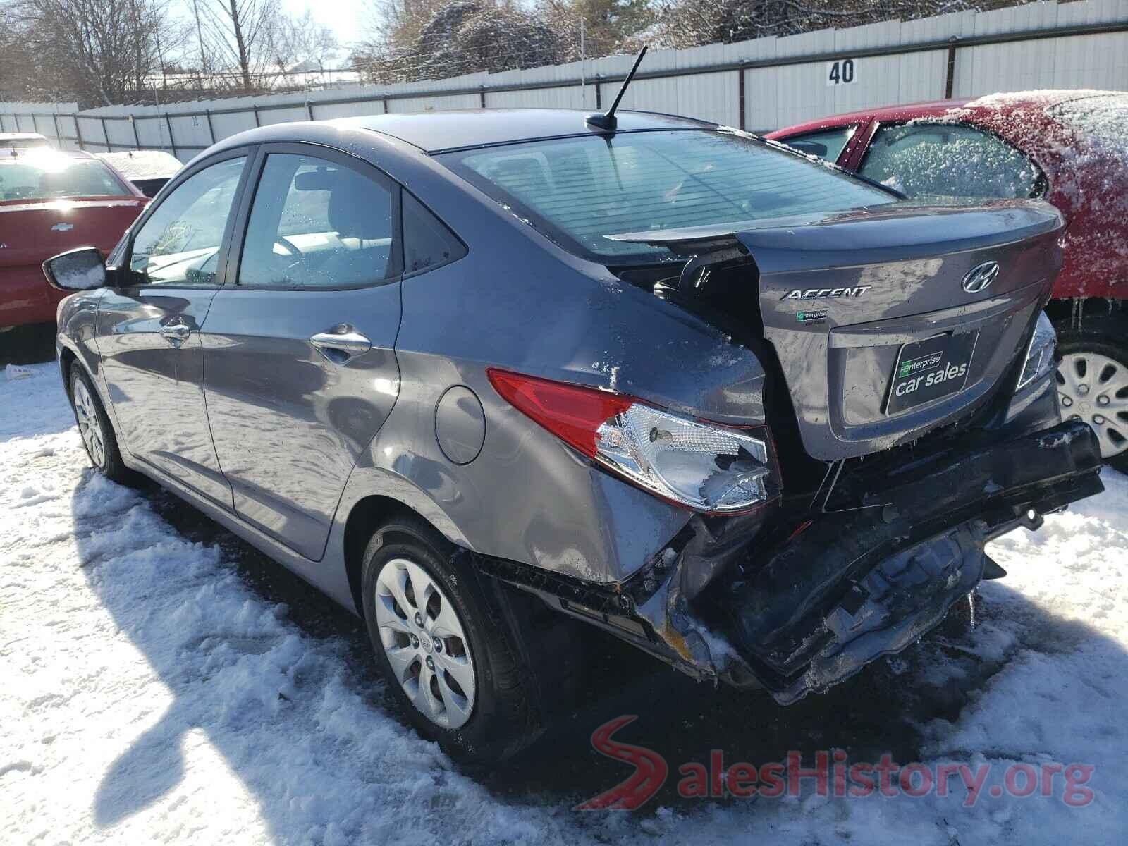 KMHCT4AE3GU094332 2016 HYUNDAI ACCENT