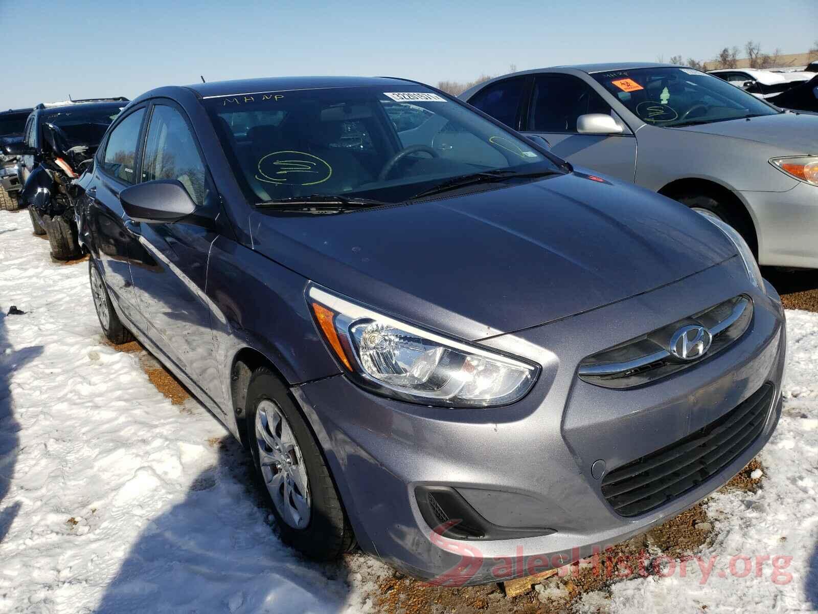 KMHCT4AE3GU094332 2016 HYUNDAI ACCENT