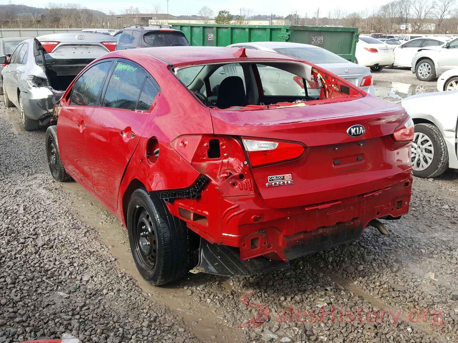 KNAFK4A67G5495516 2016 KIA FORTE