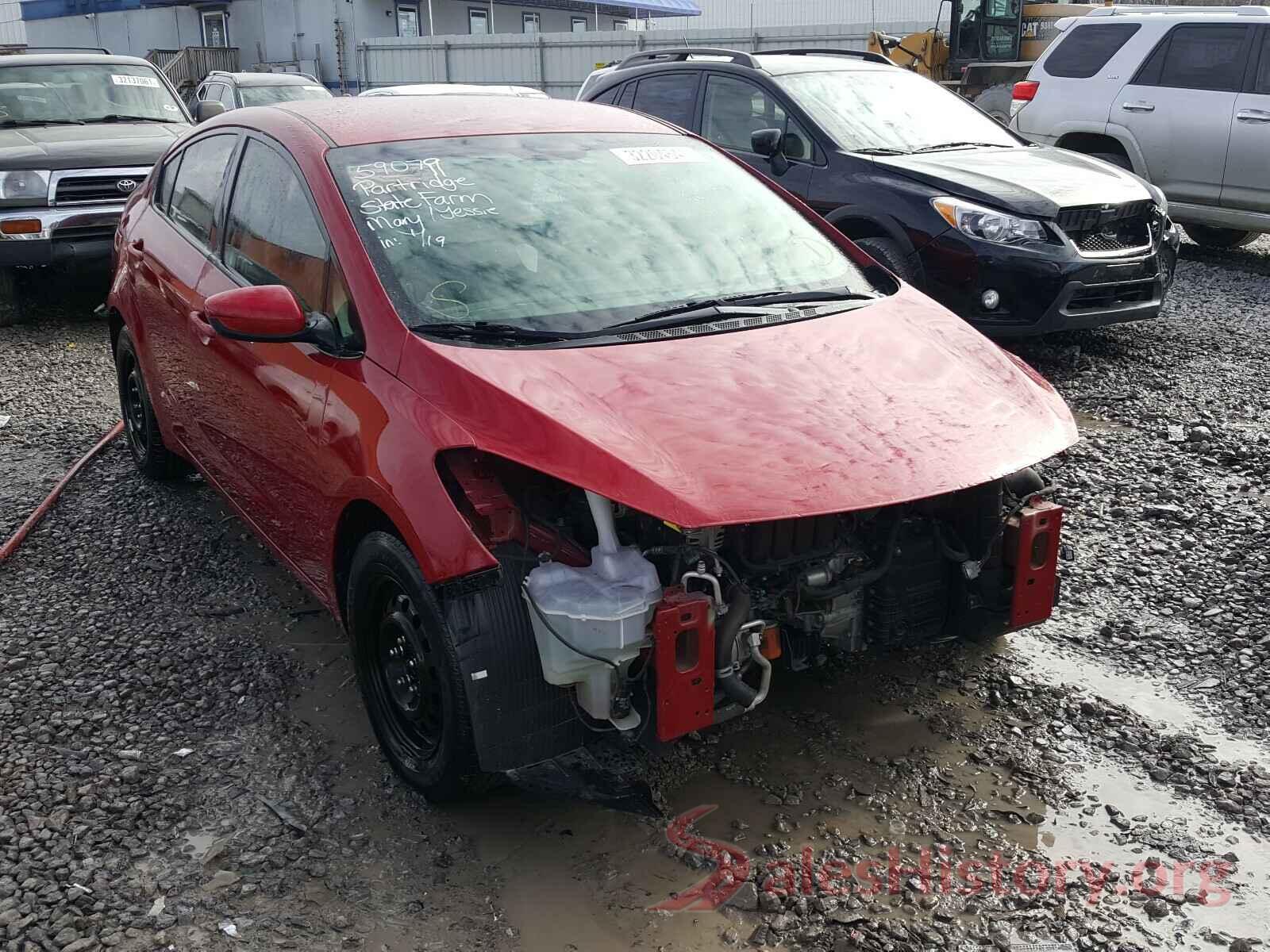 KNAFK4A67G5495516 2016 KIA FORTE