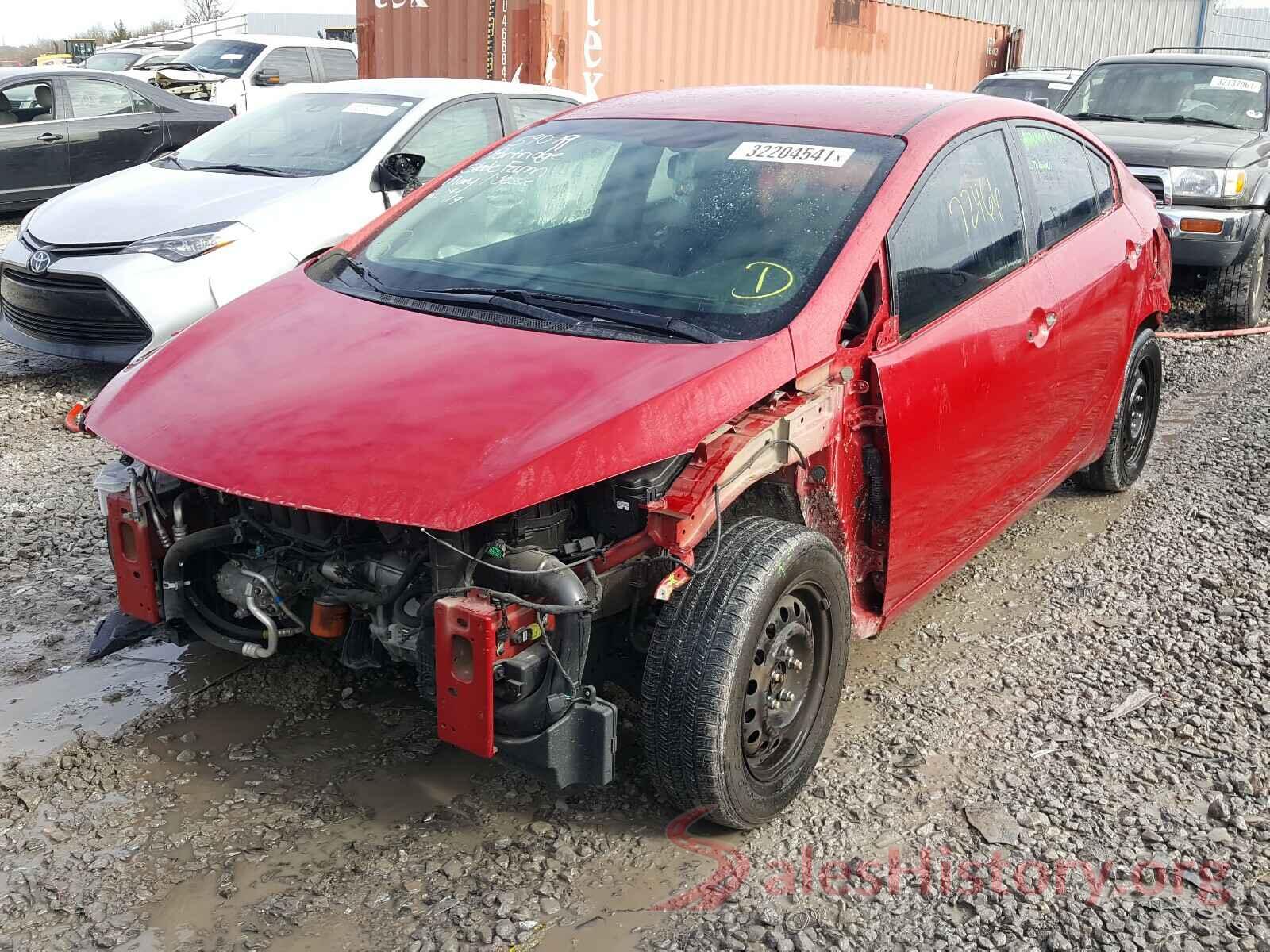 KNAFK4A67G5495516 2016 KIA FORTE