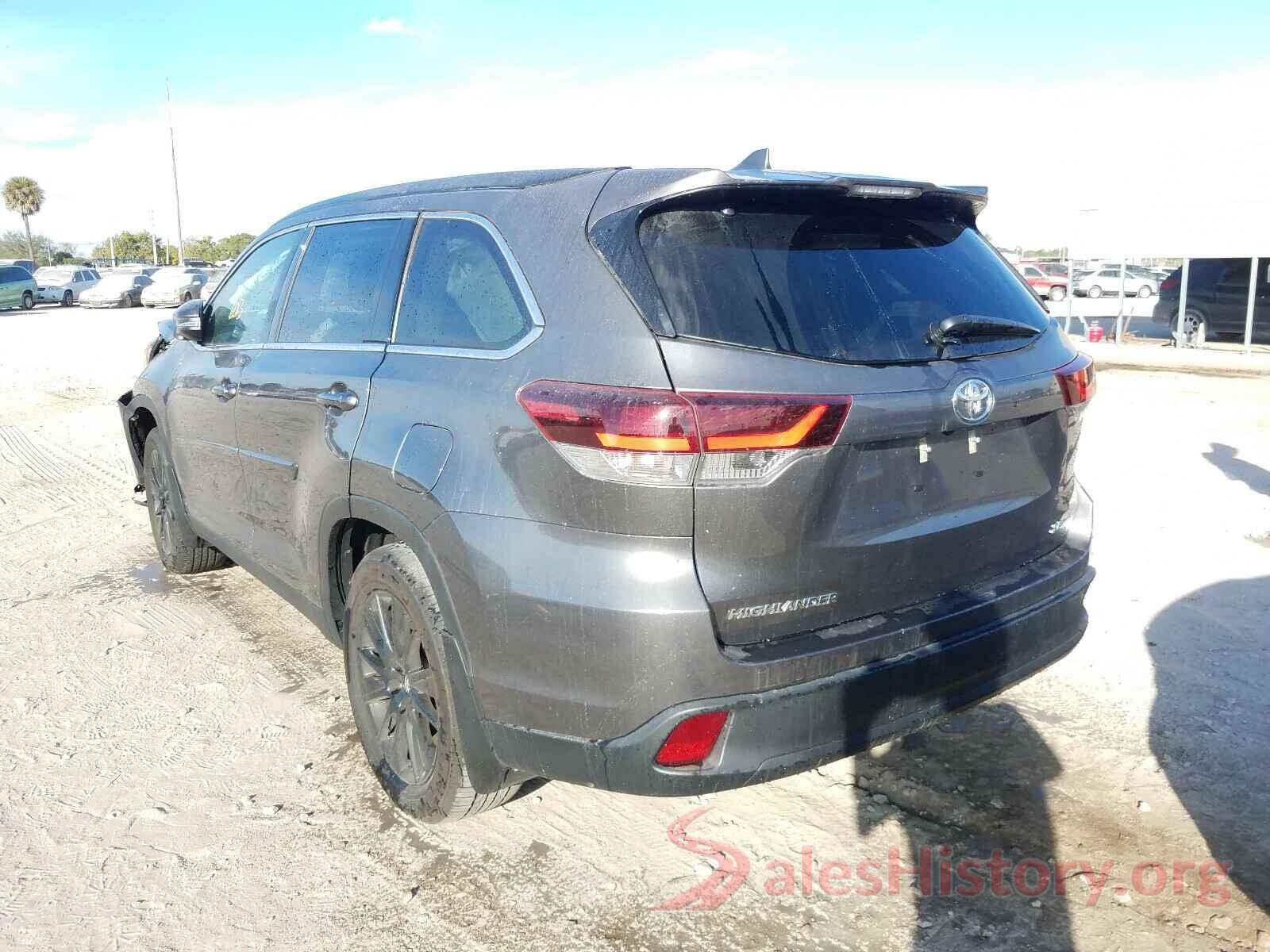 5TDJZRFH4KS702253 2019 TOYOTA HIGHLANDER