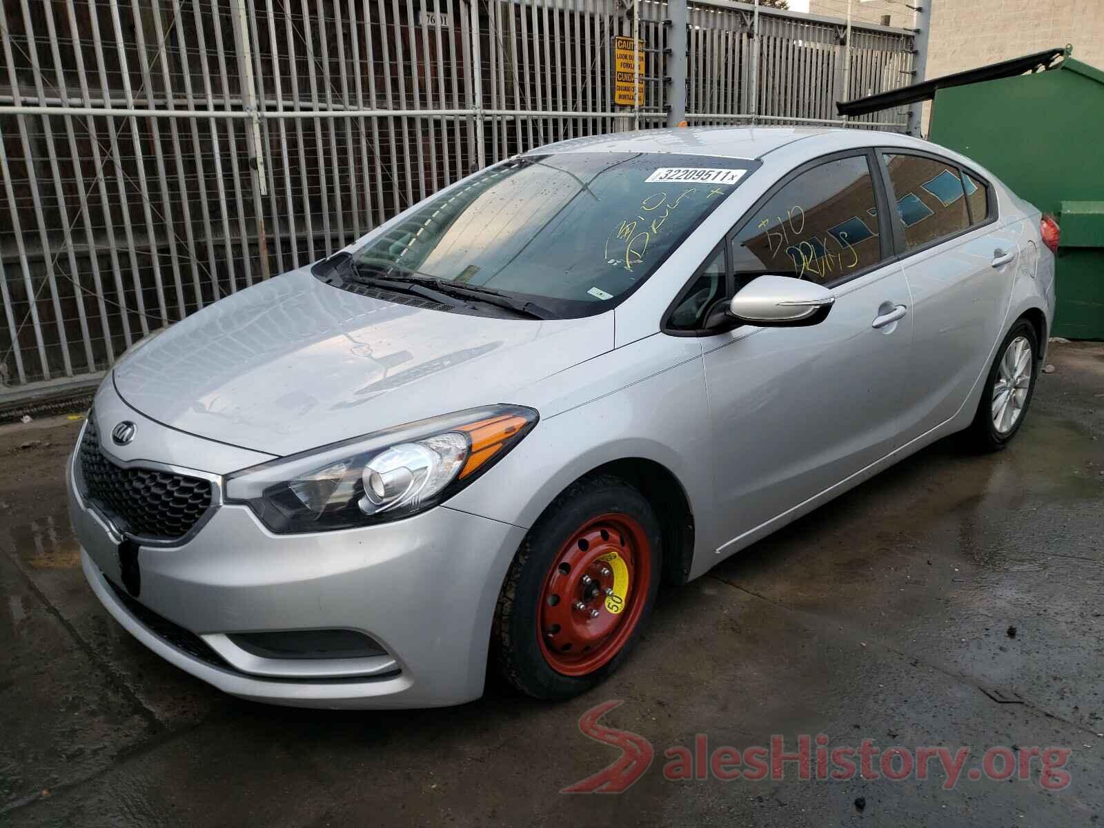 KNAFX4A63G5604944 2016 KIA FORTE