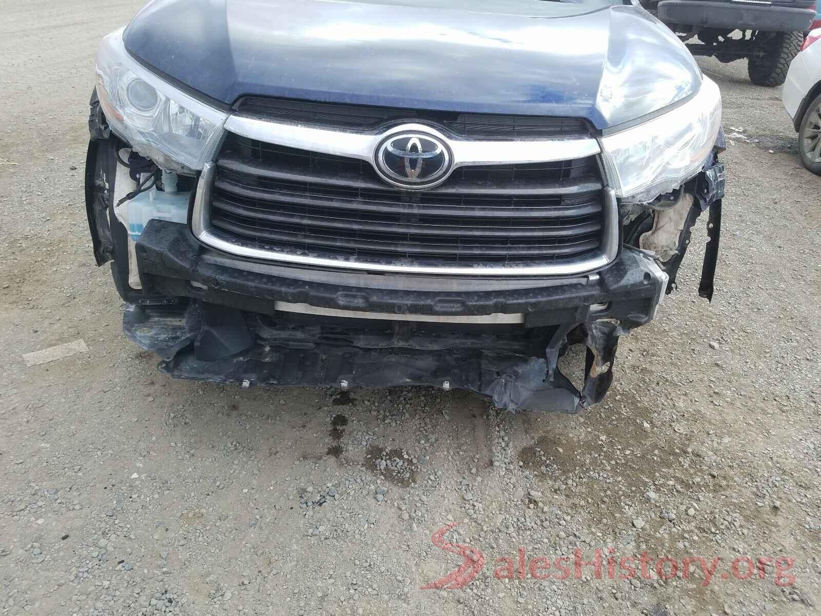 5TDDKRFH9GS271515 2016 TOYOTA HIGHLANDER