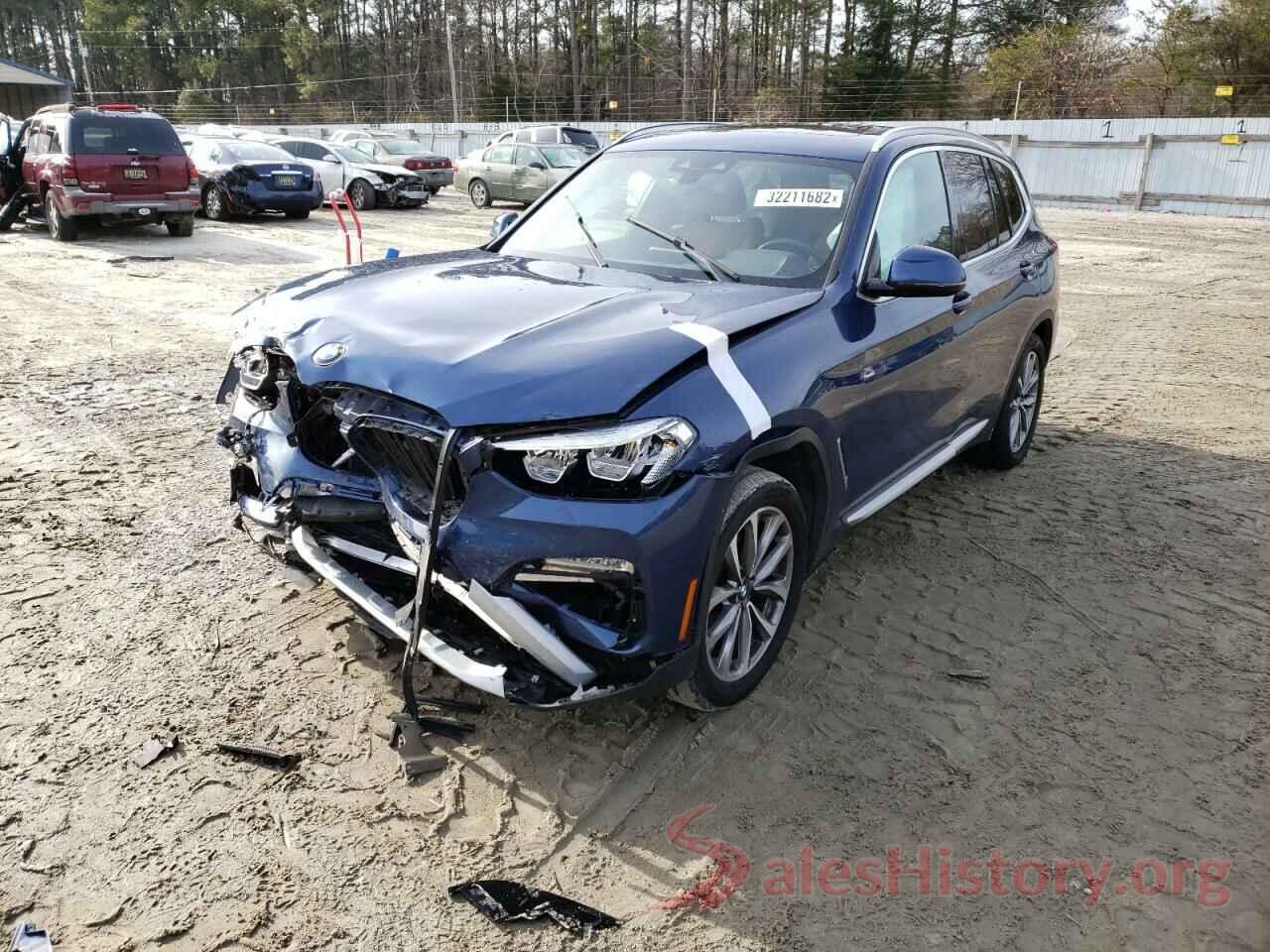 5UXTR9C54KLP82205 2019 BMW X3