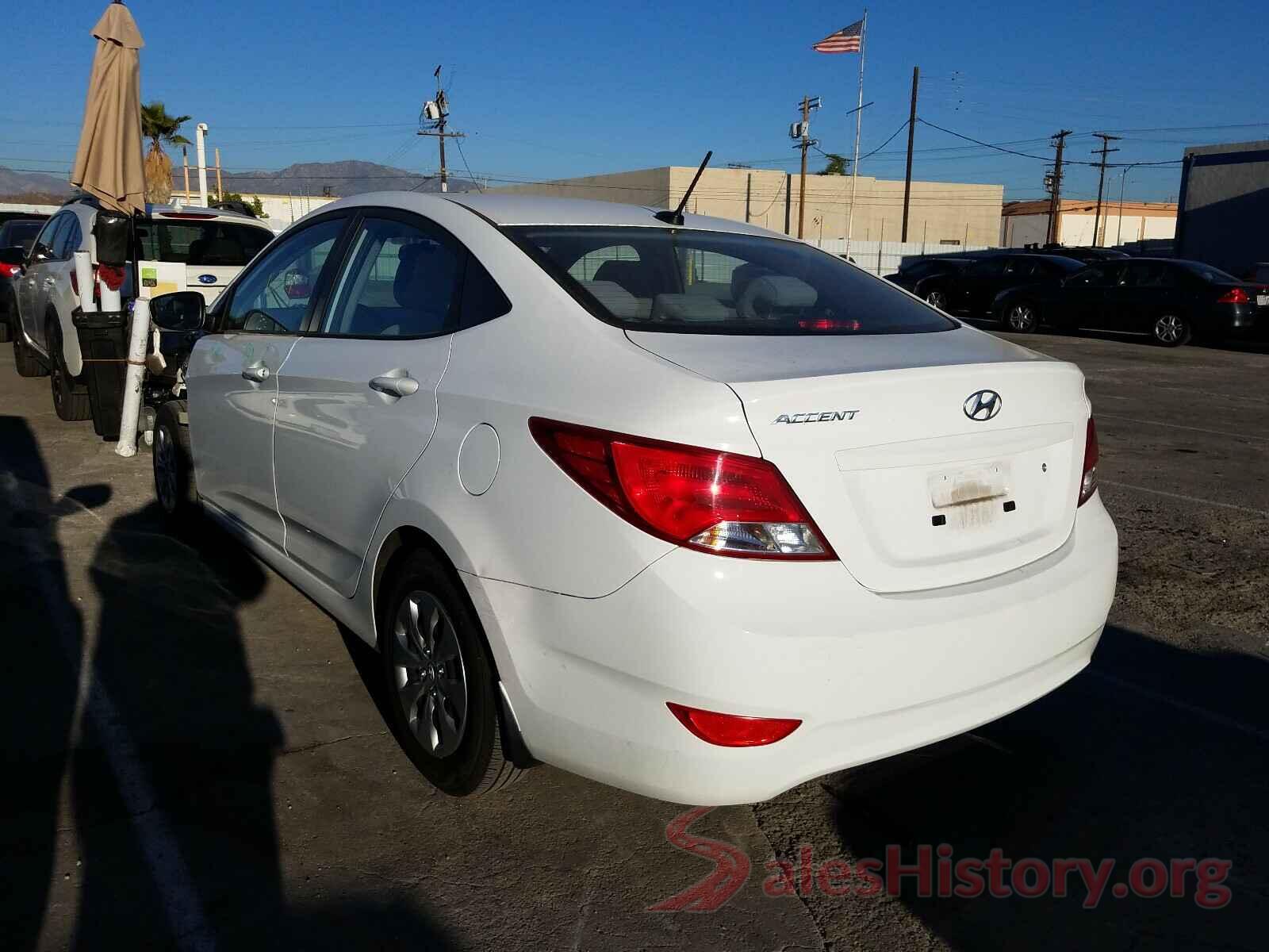 KMHCT4AE2HU265461 2017 HYUNDAI ACCENT