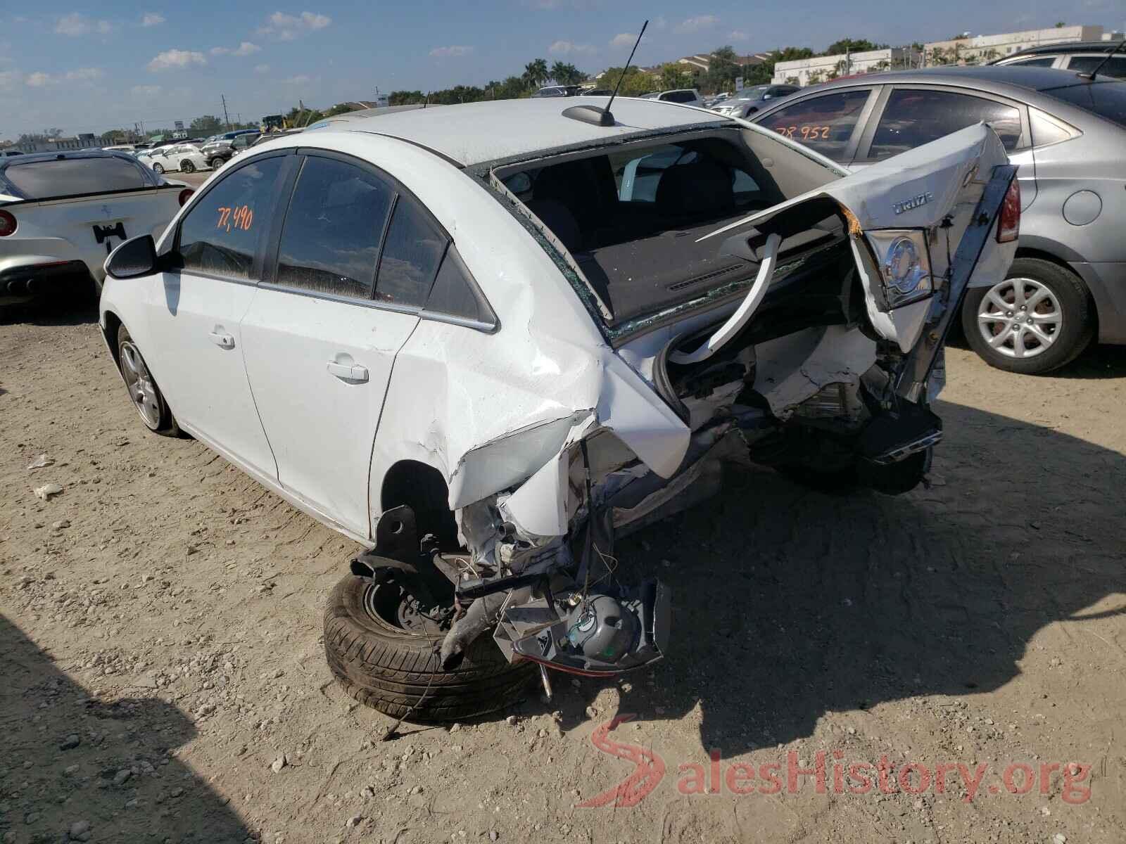 1G1PE5SB7G7132890 2016 CHEVROLET CRUZE