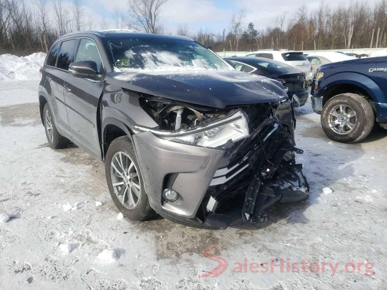 5TDJZRFH5KS615154 2019 TOYOTA HIGHLANDER