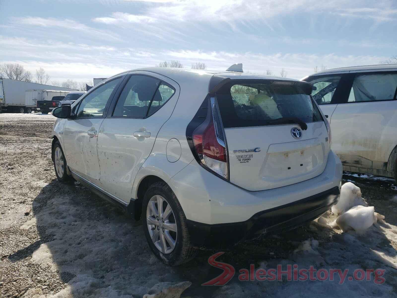 JTDKDTB35H1593611 2017 TOYOTA PRIUS