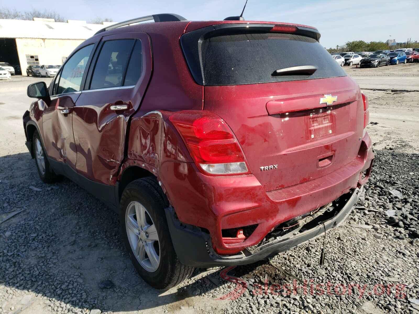 3GNCJLSB1LL263302 2020 CHEVROLET TRAX