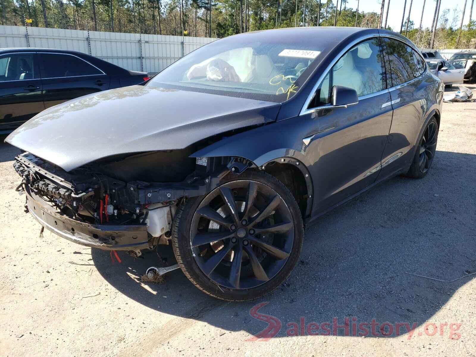 5YJXCAE28HF060269 2017 TESLA MODEL X