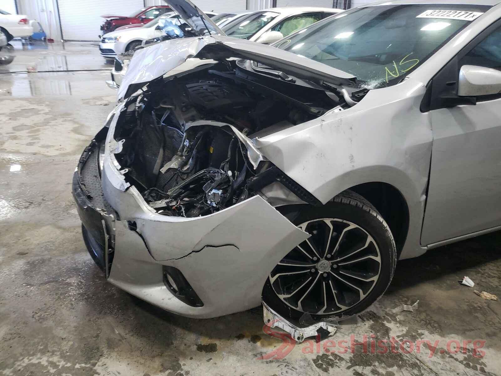 5YFBURHEXGP398884 2016 TOYOTA COROLLA