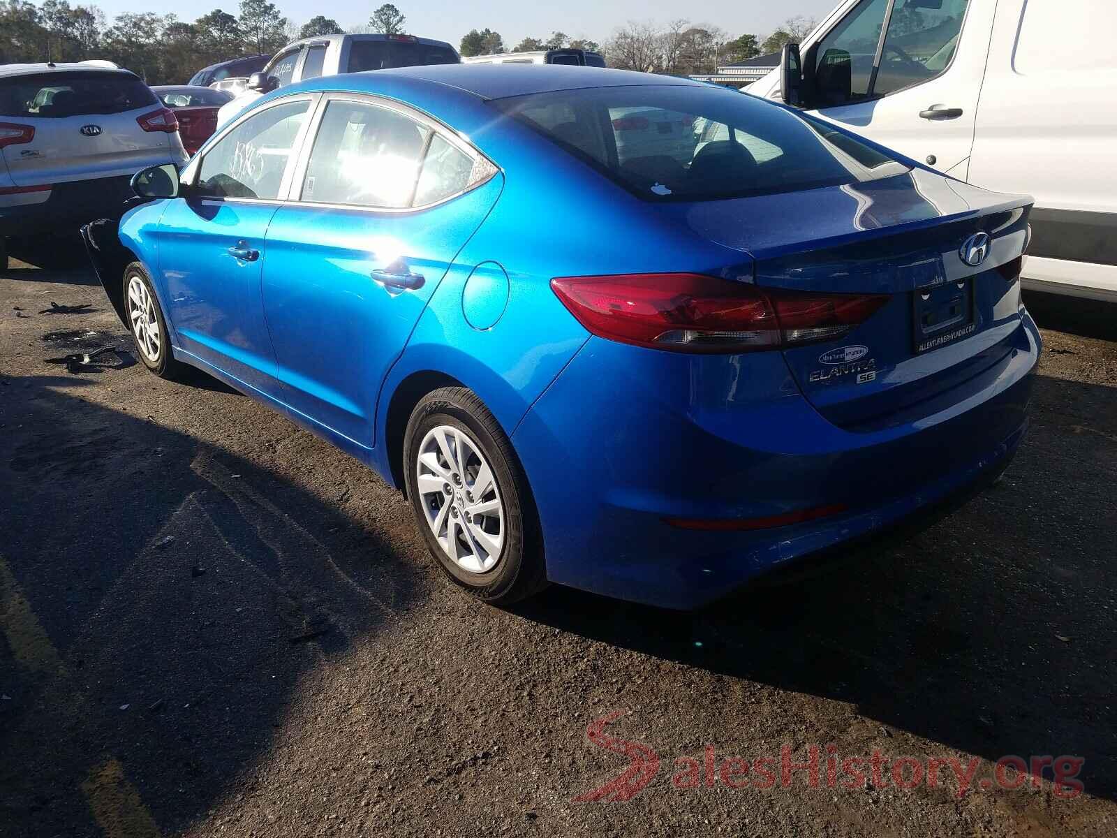 5NPD74LF8JH354535 2018 HYUNDAI ELANTRA