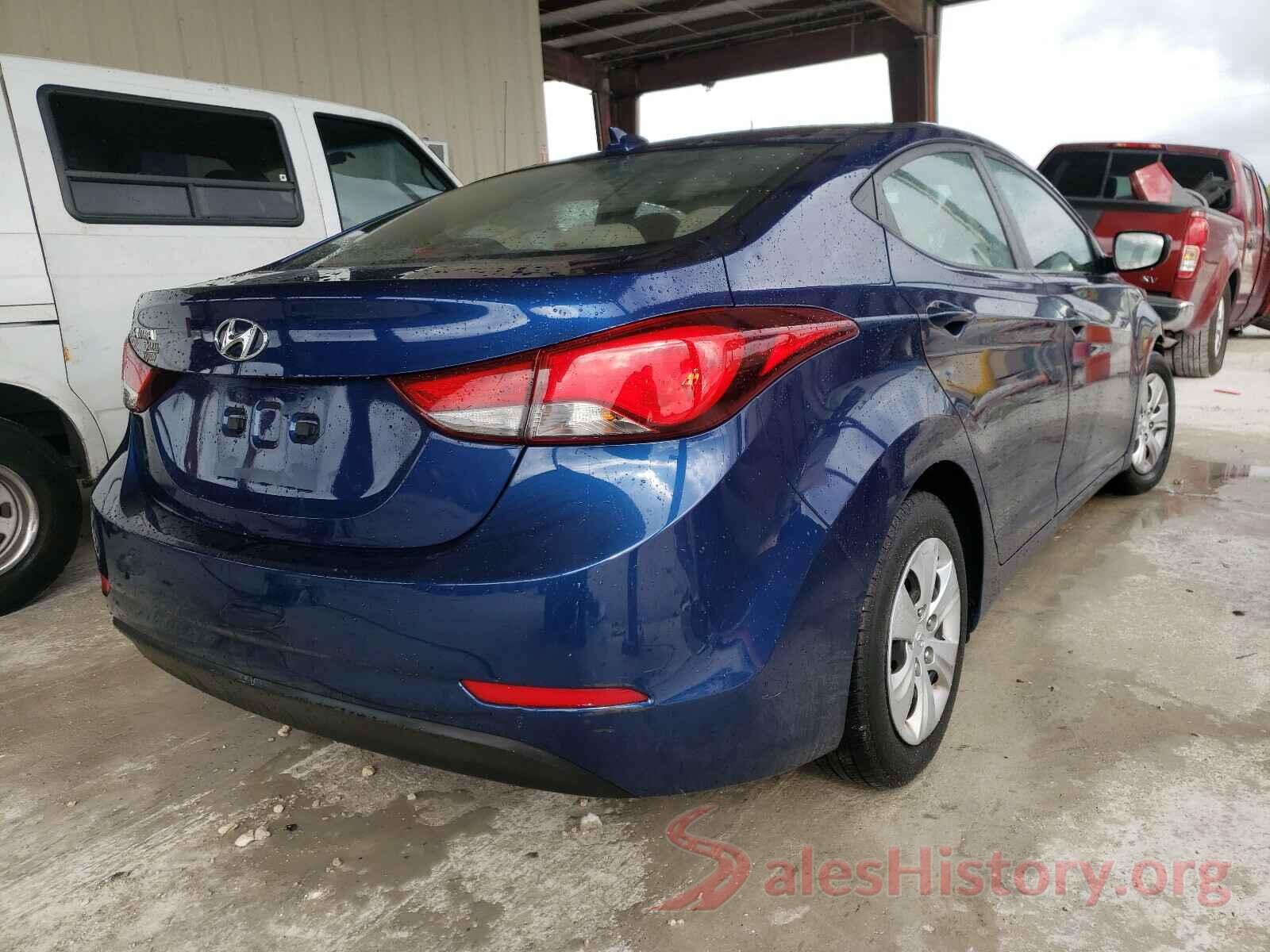 5NPDH4AE5GH756058 2016 HYUNDAI ELANTRA