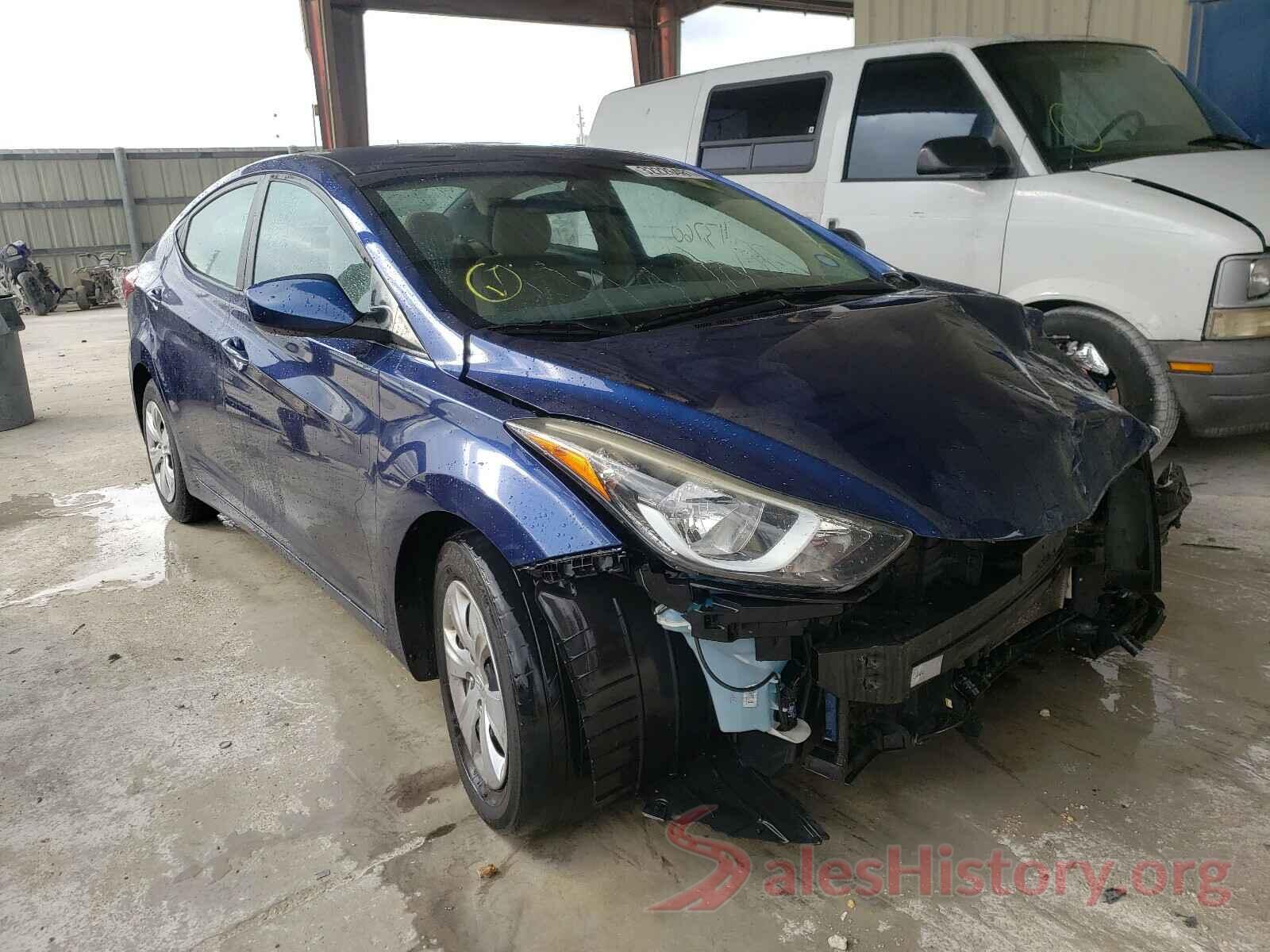 5NPDH4AE5GH756058 2016 HYUNDAI ELANTRA