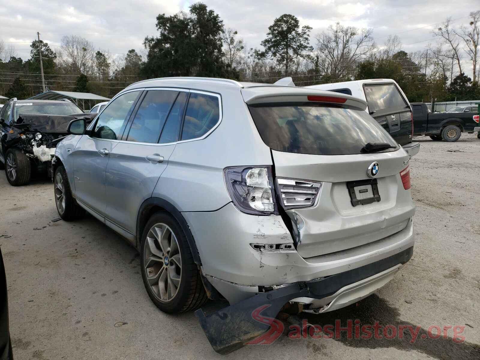 5UXWX9C5XG0D68795 2016 BMW X3