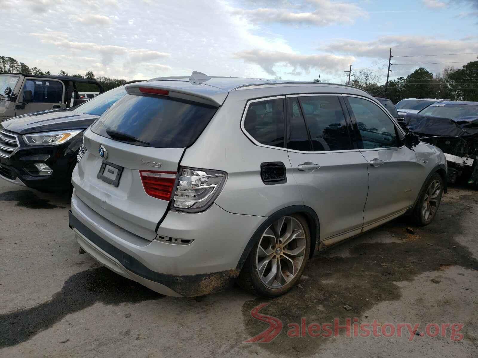 5UXWX9C5XG0D68795 2016 BMW X3