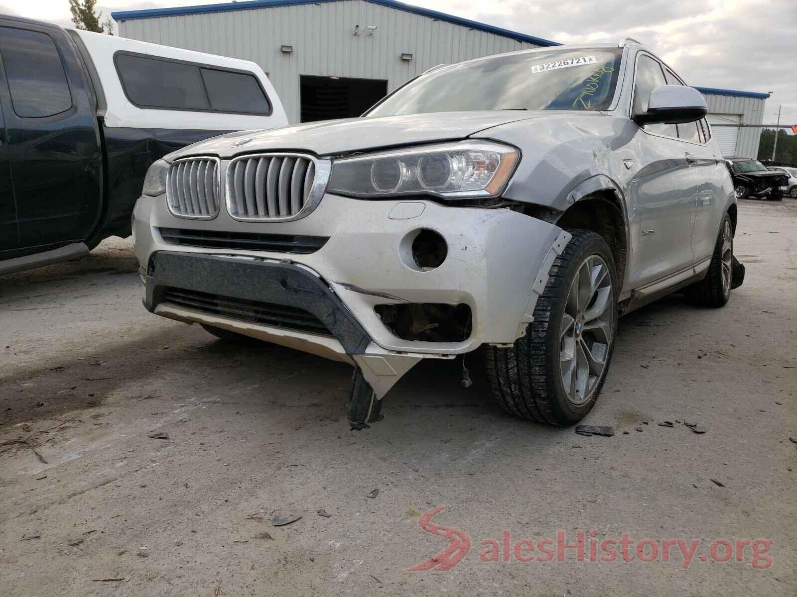 5UXWX9C5XG0D68795 2016 BMW X3