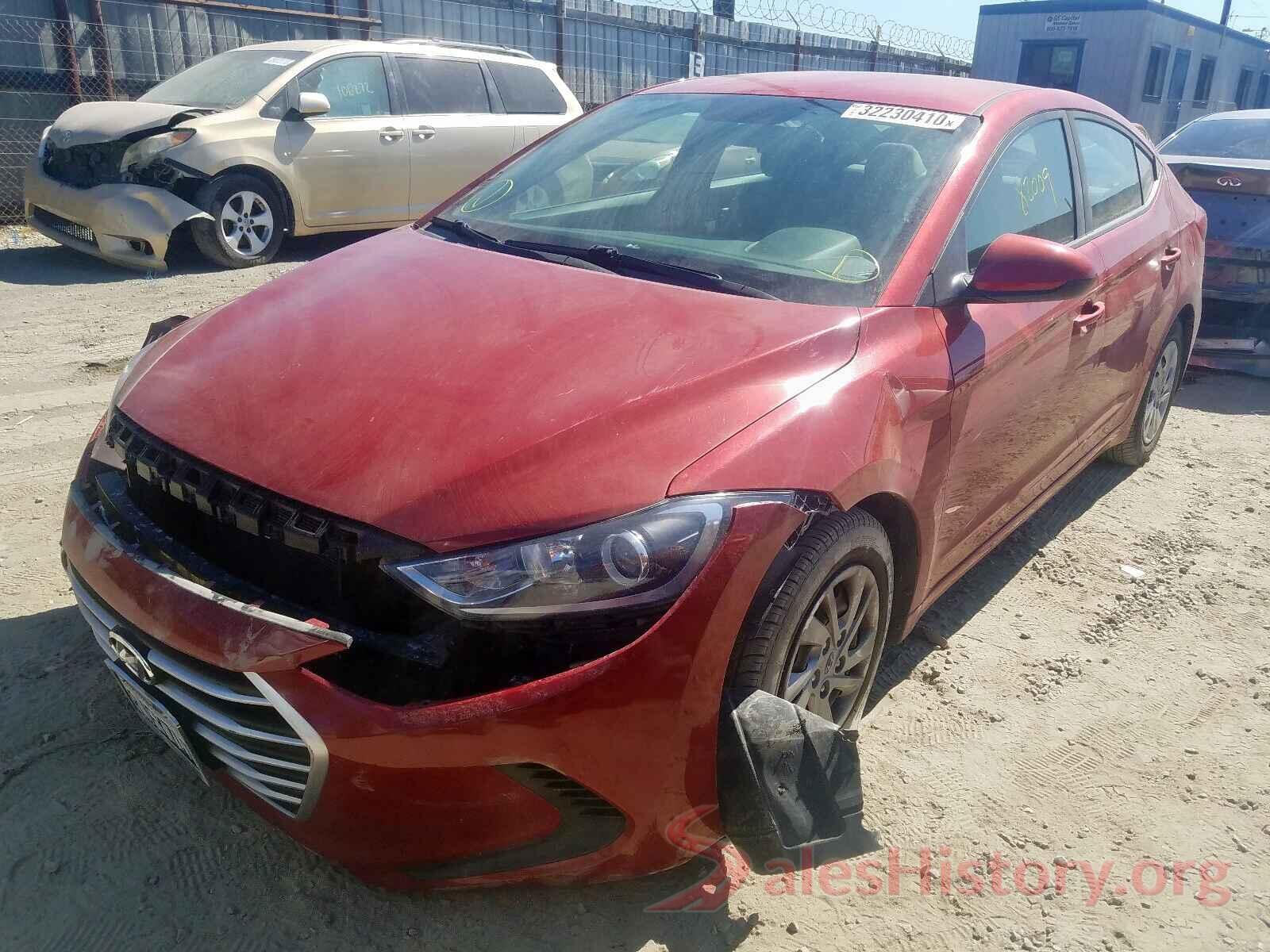 5NPD74LF4HH181624 2017 HYUNDAI ELANTRA