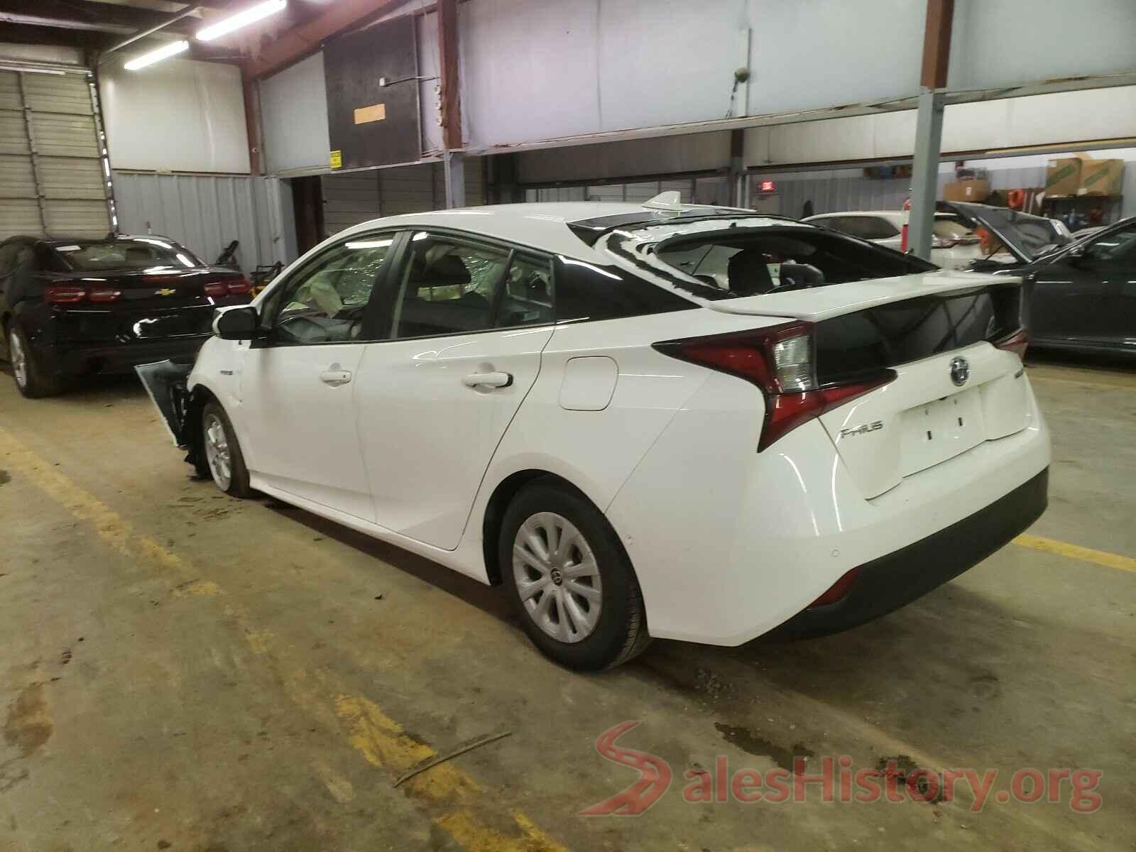 JTDKARFU9K3080503 2019 TOYOTA PRIUS